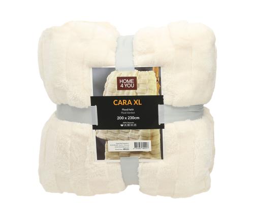 Pleed CARA XL 200x230cm, valkoinen