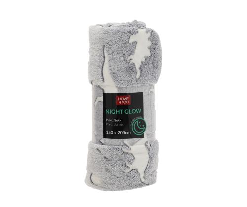 Pleed NIGHT LIGHT 150x200cm, dinosaurukset