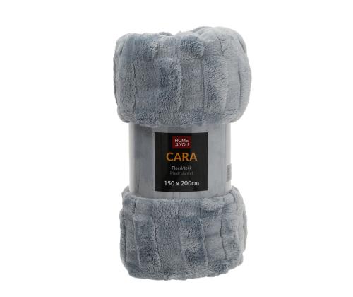 Pleed CARA 150x200cm, sininen-harmaa