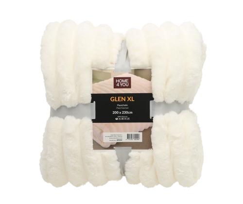 Pleed GLEN XL 200x230cm, valkoinen