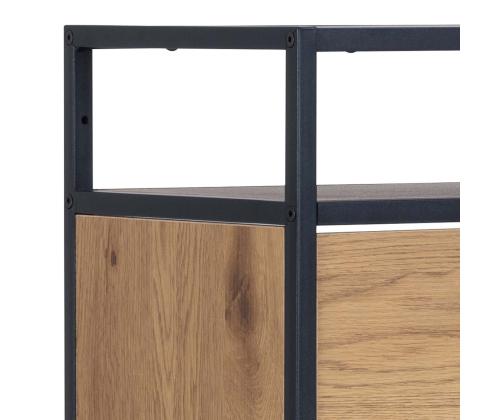 Kenkäkaappi SEAFRORD 56x30xH129cm, musta