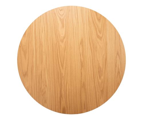 Ruokapöytä ROXBY D105xH76cm, tammi/musta