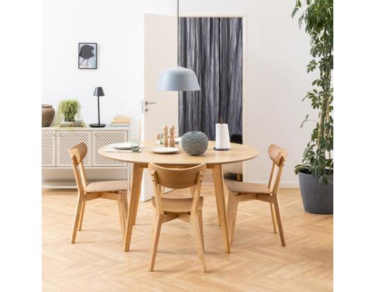 Ruokapöytä ROXBY D105xH76cm, tammi