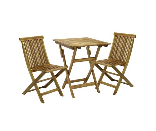 Parvekesarja FINLAY pöytä ja 2 tuolia