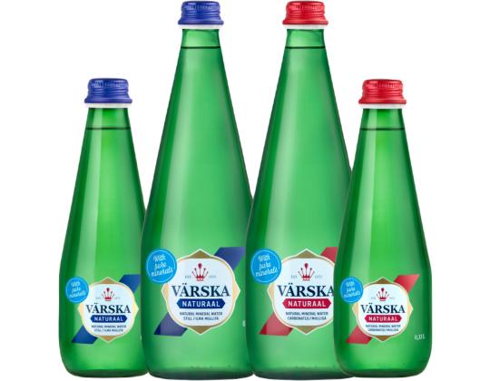 Kivennäisvesi FRESH Natural 0,33L hiilihapottomassa lasipullossa