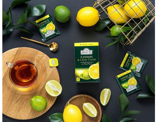 Tee Amhad Lemon & Lime twist 20 pussia/pkt