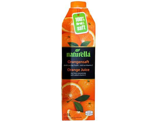 Appelsiinimehu NATURELLA-massalla 100% 1L