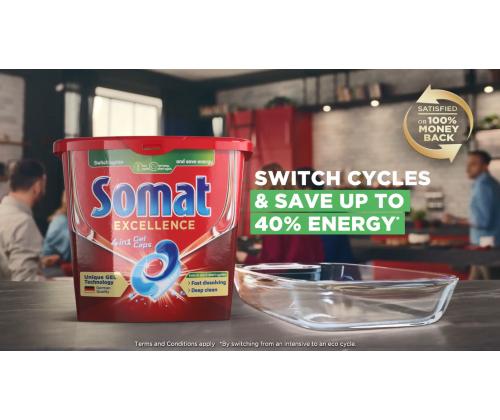 Tiskikapselit SOMAT Excellence 4in1 50kpl 50kpl