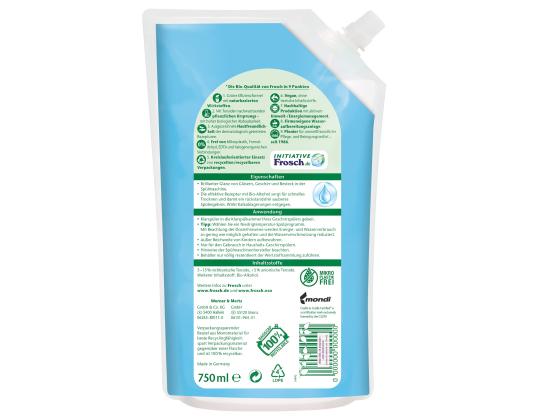 Astianpesukoneen huuhtelukirkaste FROSCH bioalkoholi 750ml