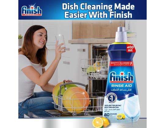 Astianpesukoneen huuhtelukirkaste FINISH 400ml