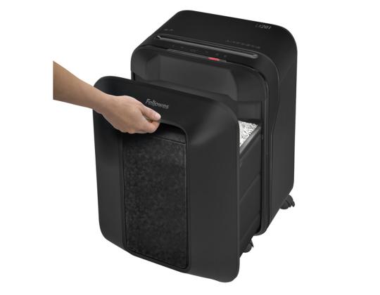 Paperisilppuri FELLOWES LX201 Micro-Cut 12 arkkia musta runko (mikropalat)