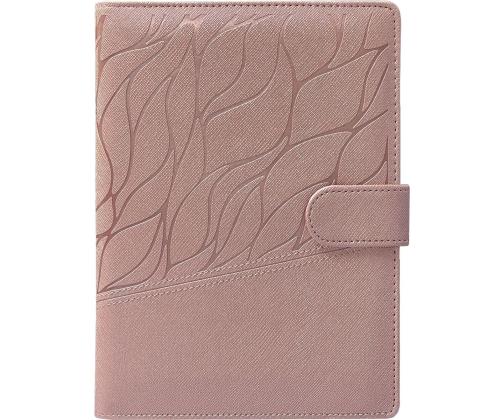 Kehyskalenteri Boss A5 WEEK, kierresidonta, FASHION-kannet (BEEŽIKASROOSA) 00070/41646