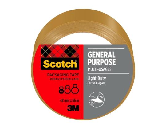 Pakkausteippi 50x66 ruskea Scotch