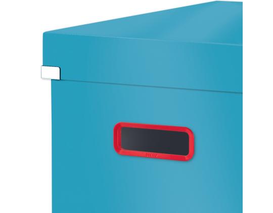 Pahvilaatikko kannella 320x310x360mm LEITZ Cozy Click & Store sininen