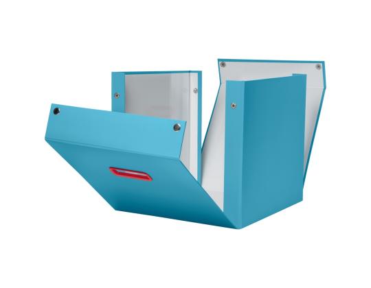 Pahvilaatikko kannella 320x310x360mm LEITZ Cozy Click & Store sininen