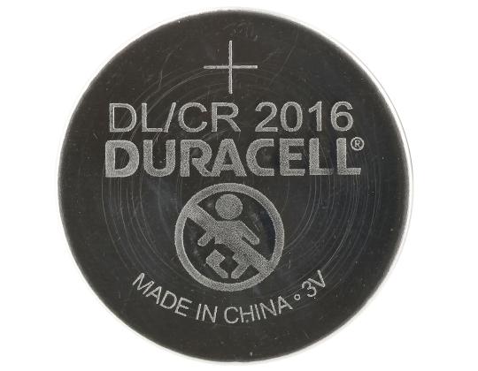 Paristot CR2016 DURACELL 2kpl (tabletti)