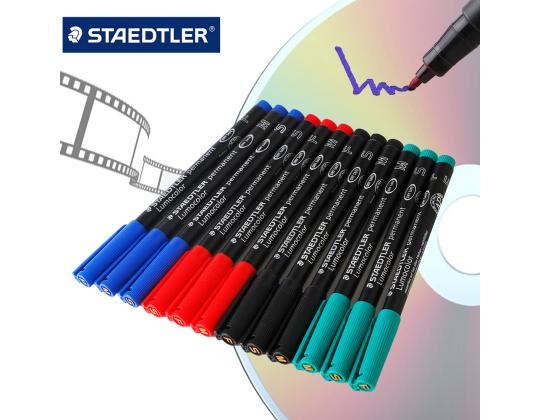 Pysyvä tussi STAEDTLER Lumocolor 317M 1.0mm vihreä