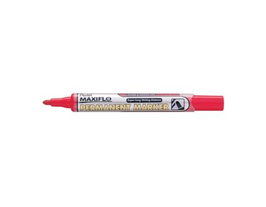 Pysyvä tussi kartiomaisella kärjellä PENTEL NLF50 punainen