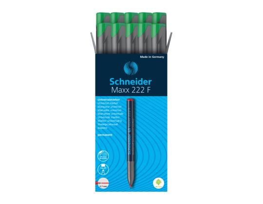 Piirtoheitinkynä Schneider 222F vihreä (0,6mm)
