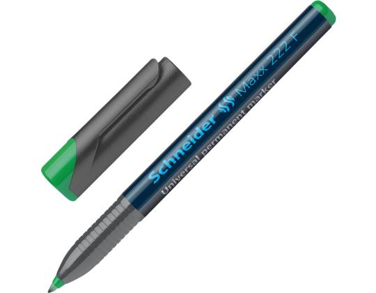Piirtoheitinkynä Schneider 222F vihreä (0,6mm)