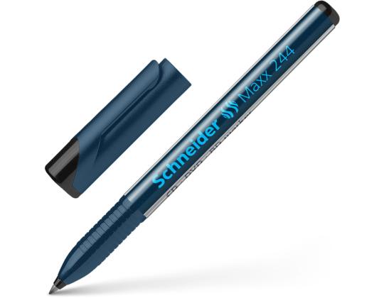 Pysyvä tussi SCHNEIDER Maxx 244 0,7mm kartiomaisella kärjellä musta