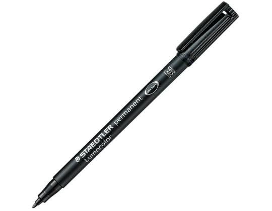 Pysyvä tussi OHP STAEDTLER Lumocolor 317M 1.0mm musta