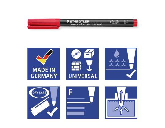 Piirtoheitinkynä Staedtler 318 F musta