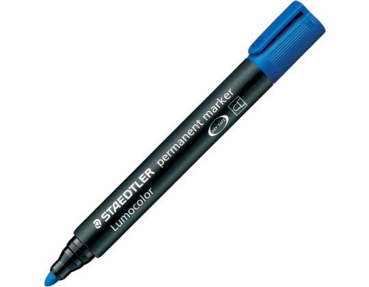 Pysyvä tussi STAEDTLER Lumocolor 352 kartiomaisella kärjellä 2,0mm sininen