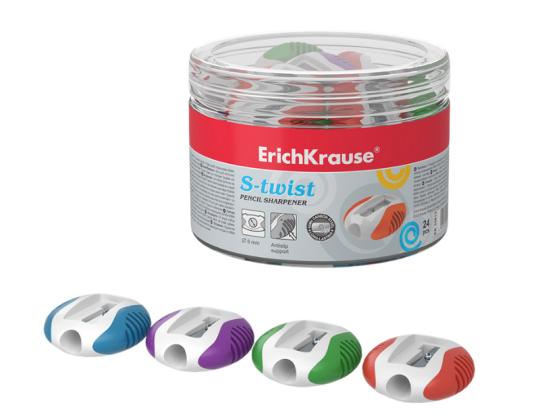 Teroitin 1-reikäinen ergonominen Erich Krause Twist