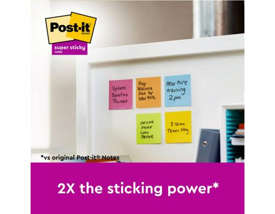 Viestilappukuutio 47,6x47,6mm Post-it 12x90l Playful