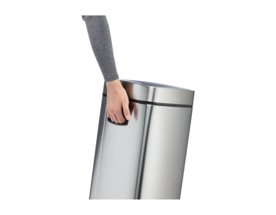 Roskakori 21L kannellinen DURABLE No-Touch harmaa