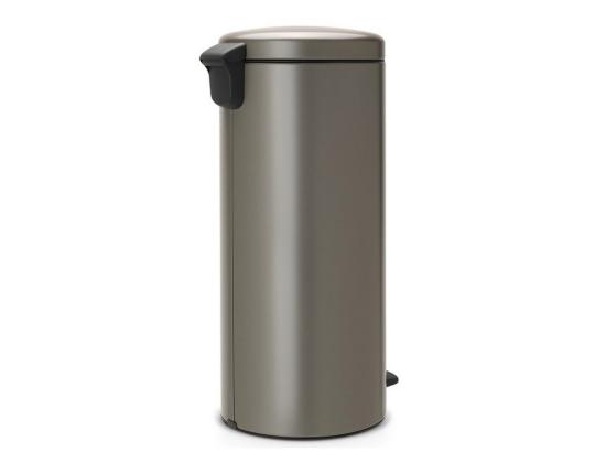 Roskakori 30L polkimella BRABANTIA NewIcon platina