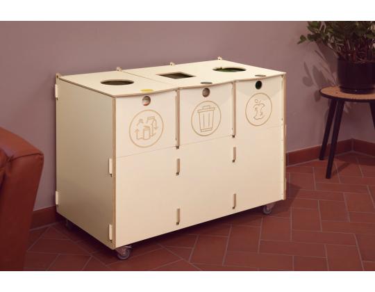Roskien lajitteluasema SORTAIDER Container B3