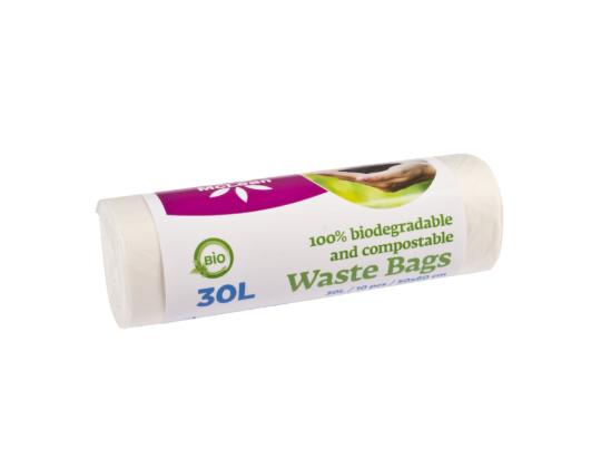 Roskapussi 30L biohajoava 10 kpl rullassa MCLEAN