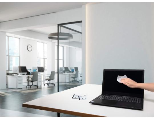 Näytön puhdistusliinat kostutettu DURABLE Screenclean Duo märkä+kuiva 10 kpl pakkauksessa