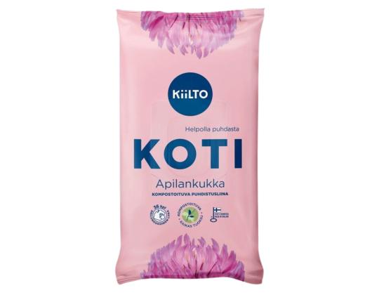 Puhdistusliinat kostutettu yleiskäyttöinen KIILTO 36 kpl/kpl