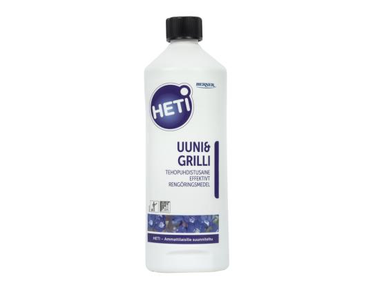 Uunien/grillien puhdistusaine HETI Uuni&Grilli 1L
