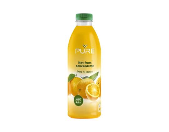 PURE appelsiinimehu hedelmälihalla 100% 1l (lemmikki)