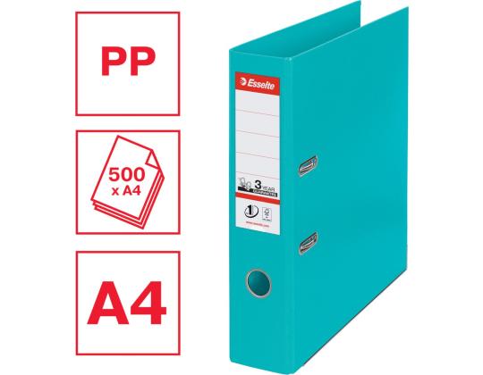 Sideaine ESSELTE No.1 Power A4 70mm turkoosi