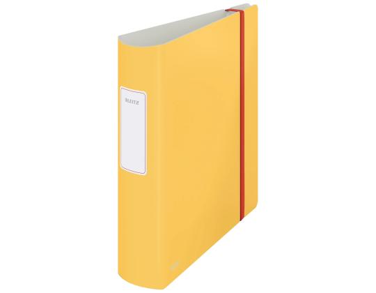 Sideaine kumilla LEITZ Cozy A4 80mm keltainen