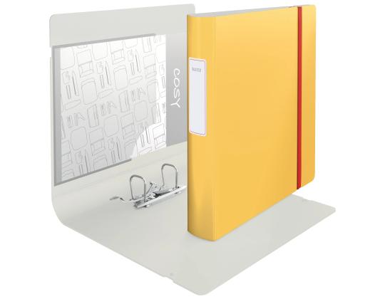 Sideaine kumilla LEITZ Cozy A4 80mm keltainen