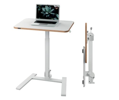 Säädettävä pöytä 600x520mm valkoinen