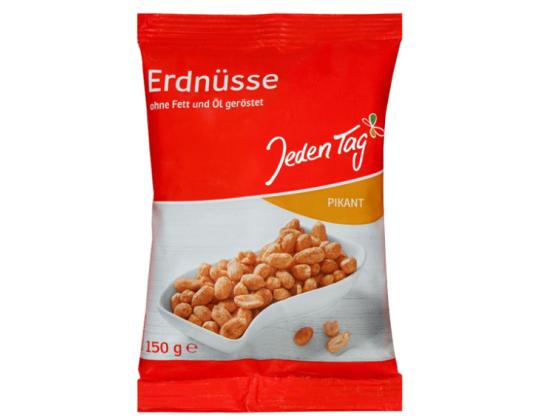 Paahdetut maapähkinät JEDEN TAG 150g (mausteet)