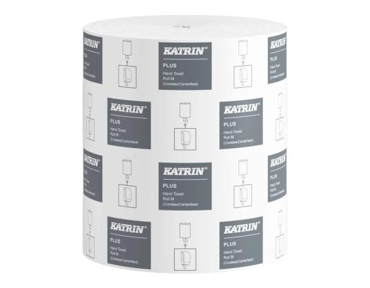 Rullapaperi 1-kerroksinen KATRIN Plus M 20cmx280m ilman hihaa (475355)