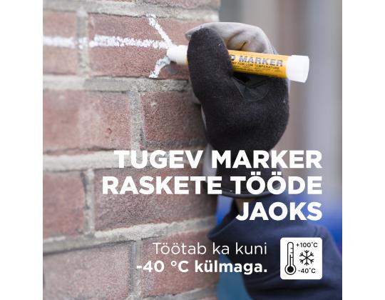 Teollisuusmerkki SAKURA Solid Halogen 12mm valkoinen