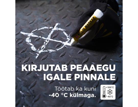 Teollinen tussi SAKURA Solid Marker keltainen