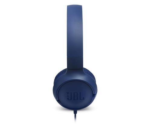 JBL Tune 500, sininen - Kuulokkeet korvassa