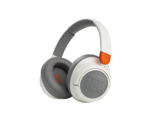 JBL JR 460, valkoinen/harmaa - On-ear langattomat kuulokkeet