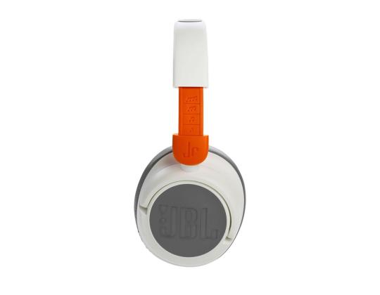JBL JR 460, valkoinen/harmaa - On-ear langattomat kuulokkeet