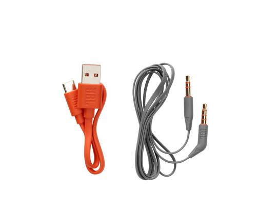 JBL JR 460, valkoinen/harmaa - On-ear langattomat kuulokkeet